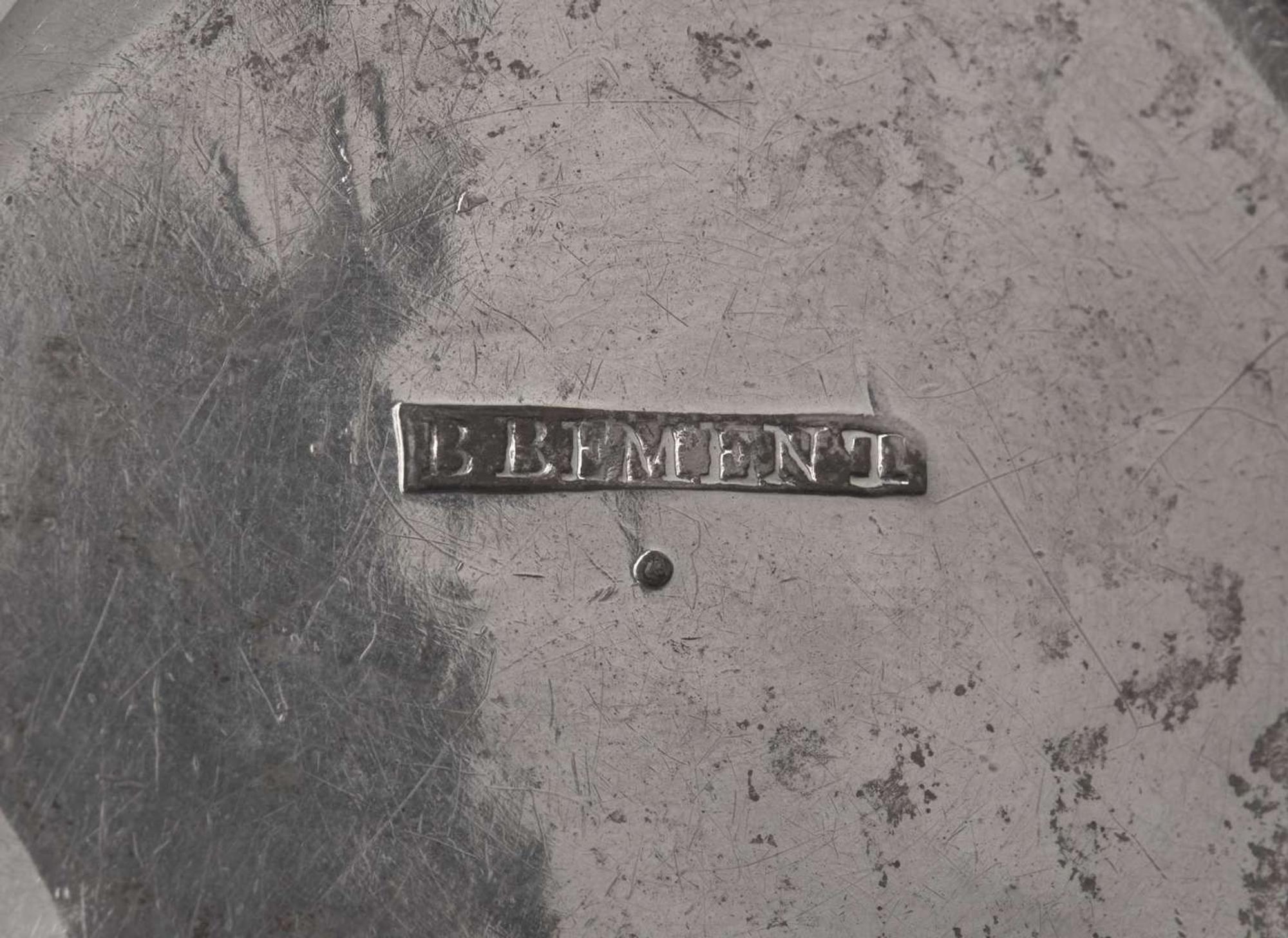 A group of three Federal coin silver beakers / cups, Butler Bement (1784-1869), Pittsfield, MA, Moulton & Wood (active 1818-1820), Newburyport, MA, and Thomas Knox Emery (1784-1815), Boston, MA, circa 1810-1820