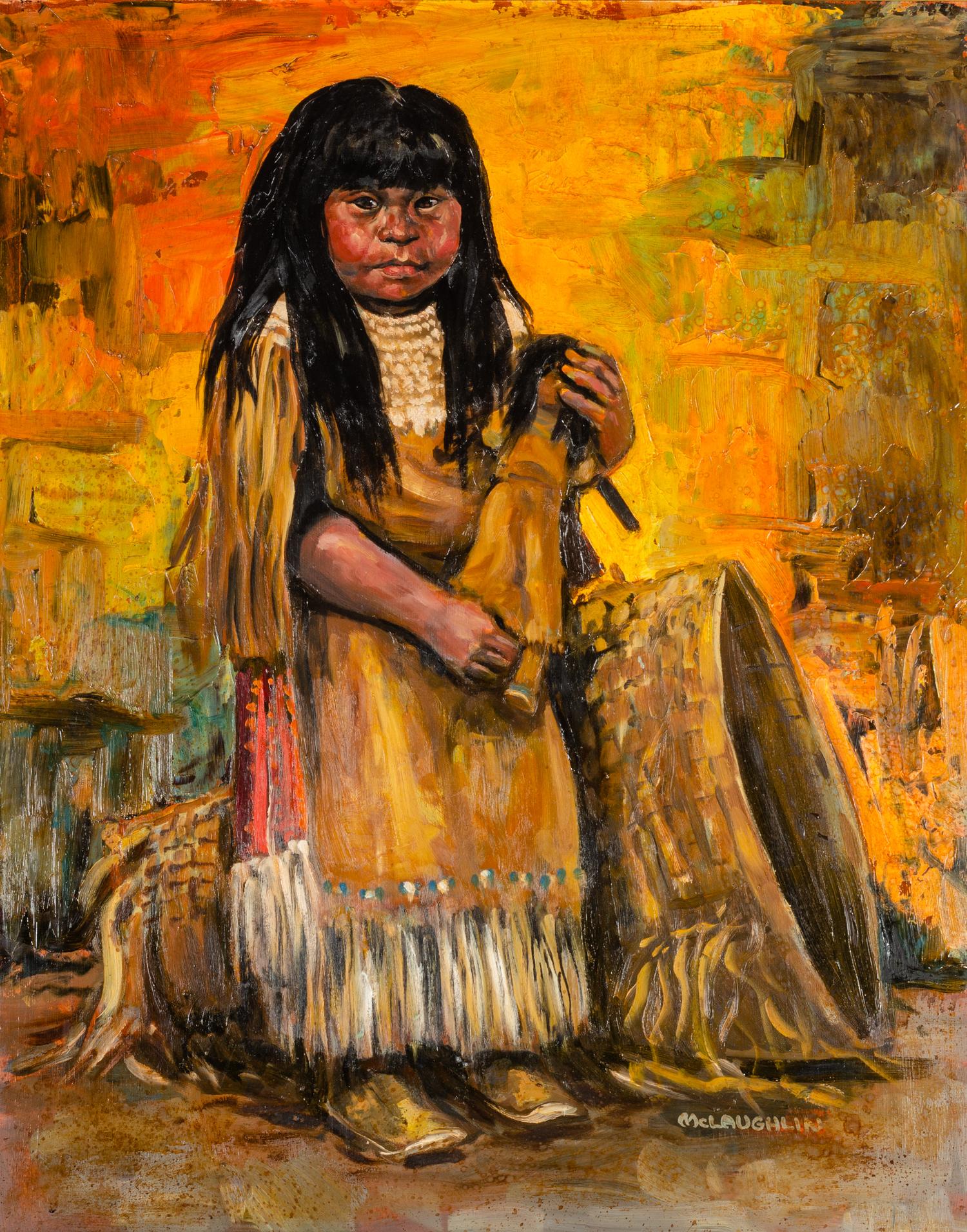 Nancy McLaughlin 29 1/2 x 23 1/2 inches — (American, 1932-1985)