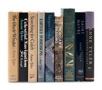 TYLER, Anne (b. 1941). A group of 9 FIRST EDITIONS, MANY INSCRIBED OR SIGNED BY TYLER, comprising: