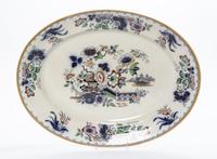 A Porcelain Platter Width 21 inches. — 20TH CENTURY