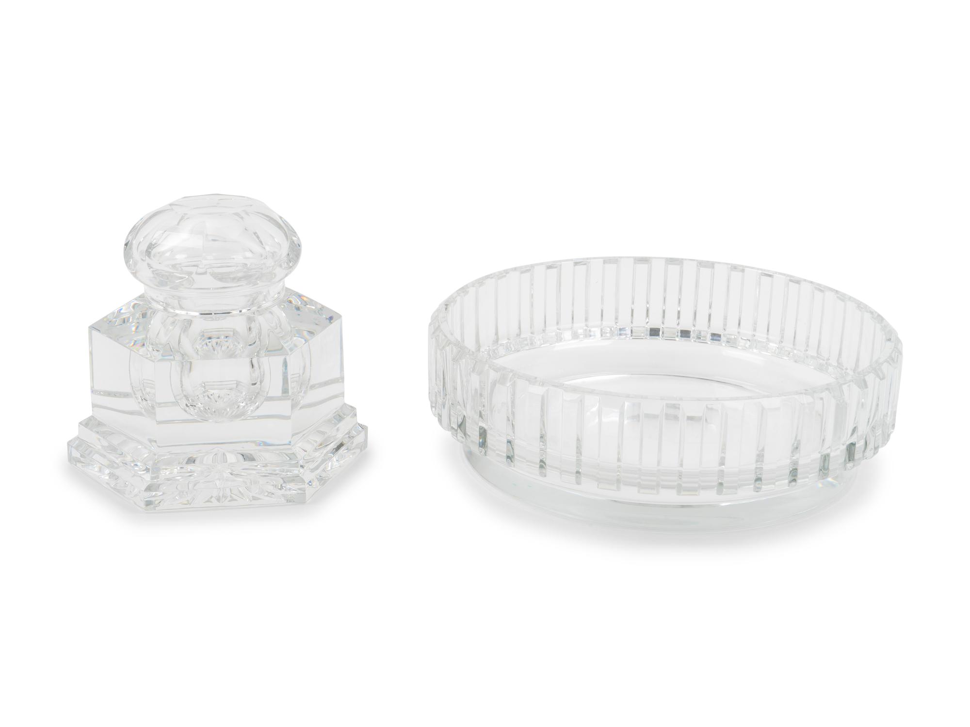 Two Baccarat Crystal Articles — 20TH CENTURY