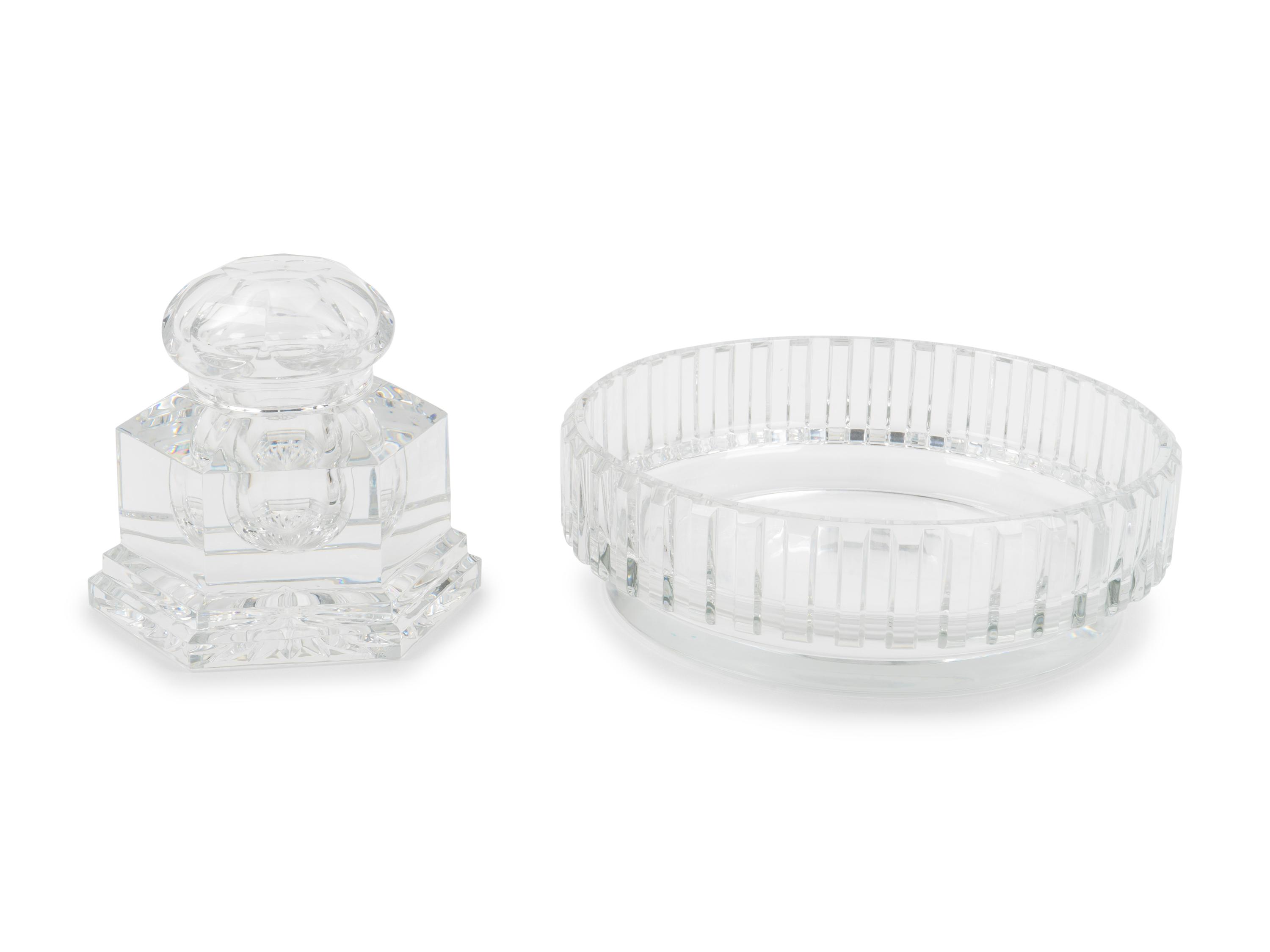 Two Baccarat Crystal Articles — 20TH CENTURY