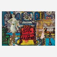 Romare Bearden (American, 1911-1988) Storyville: Madame Jennard Opens at 9