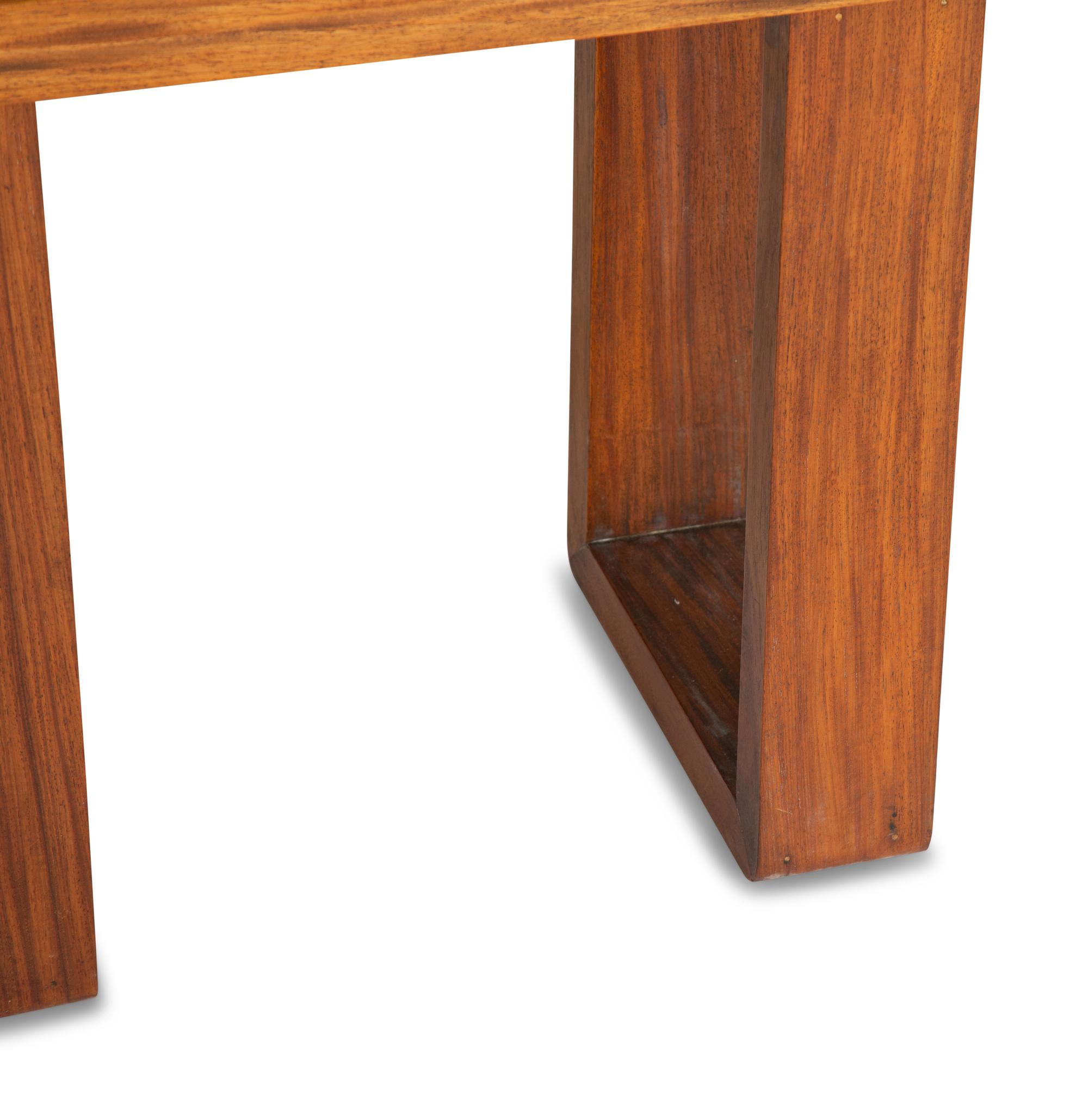 A Pair of Chinese Elm Side Tables
