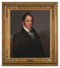 American School 19th Century, A Pair of Portraits: Mr. Andrew Byerly (1782-1827) and Mrs. Susan Wagner Byerly (1789-1857) of Philadelphia, Pennsylvania