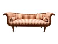 An American Mahogany Classical Style Sofa