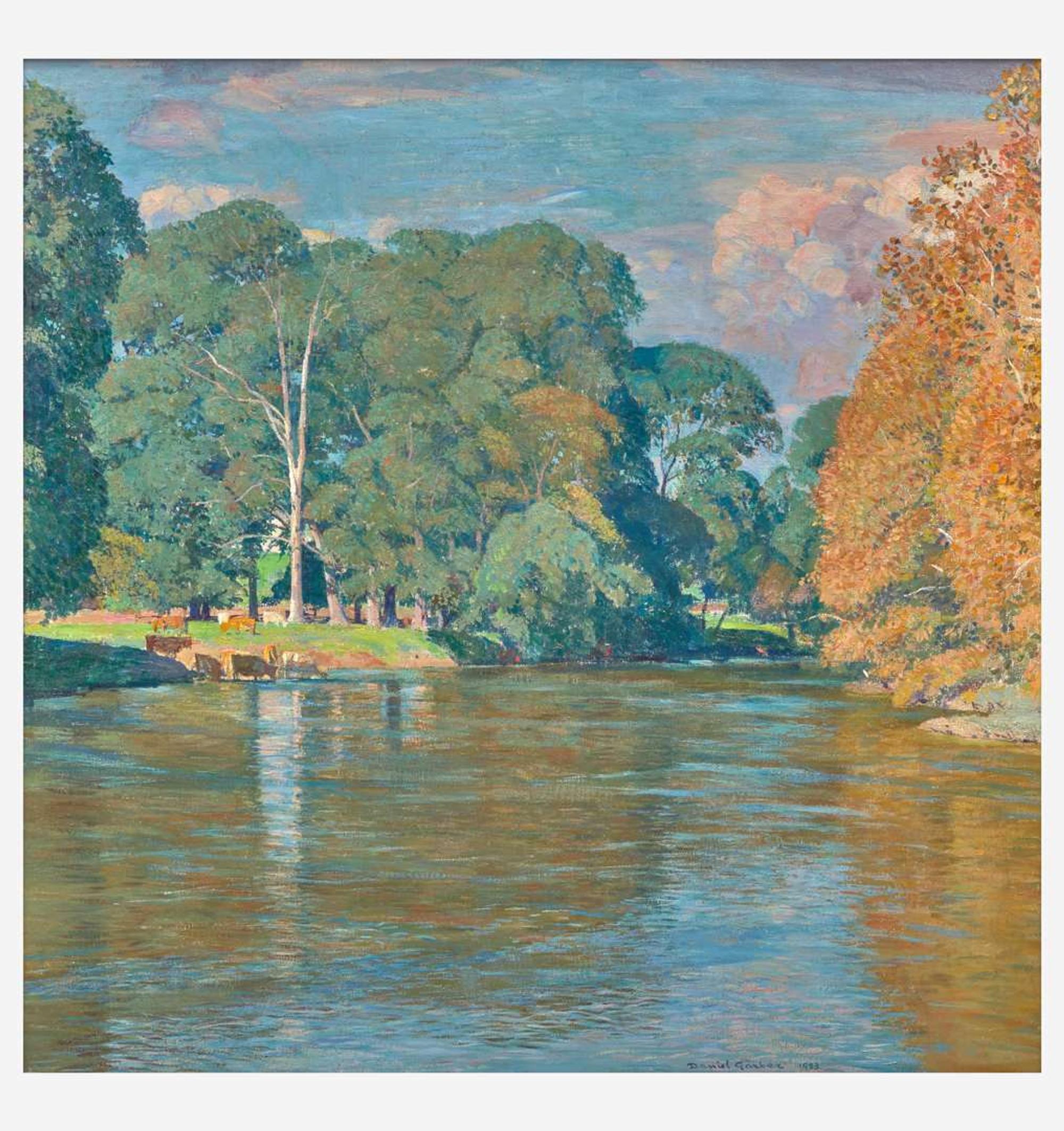 Daniel Garber (American, 1880- 1958) Brandywine Meadows