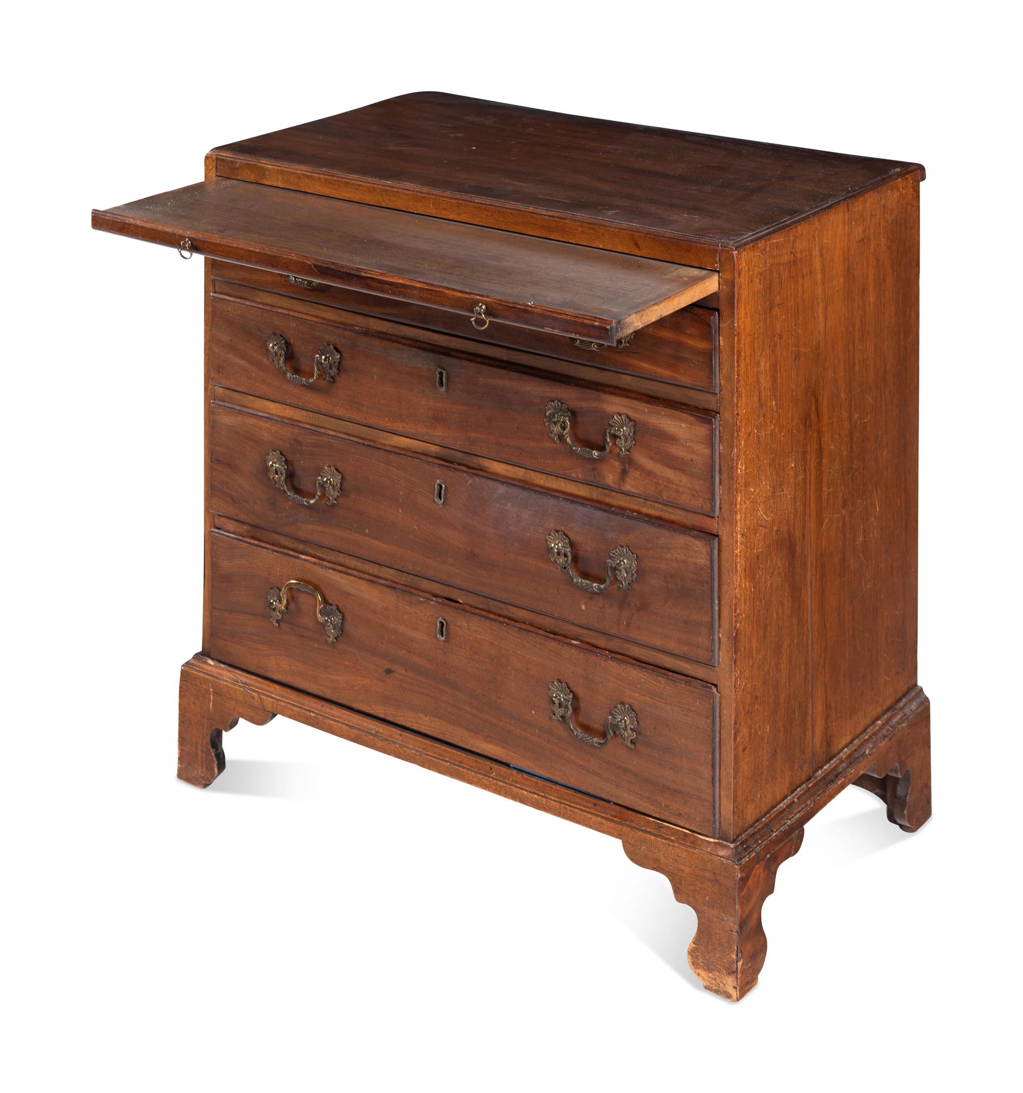 A George III Mahogany Small Chest of Drawers
