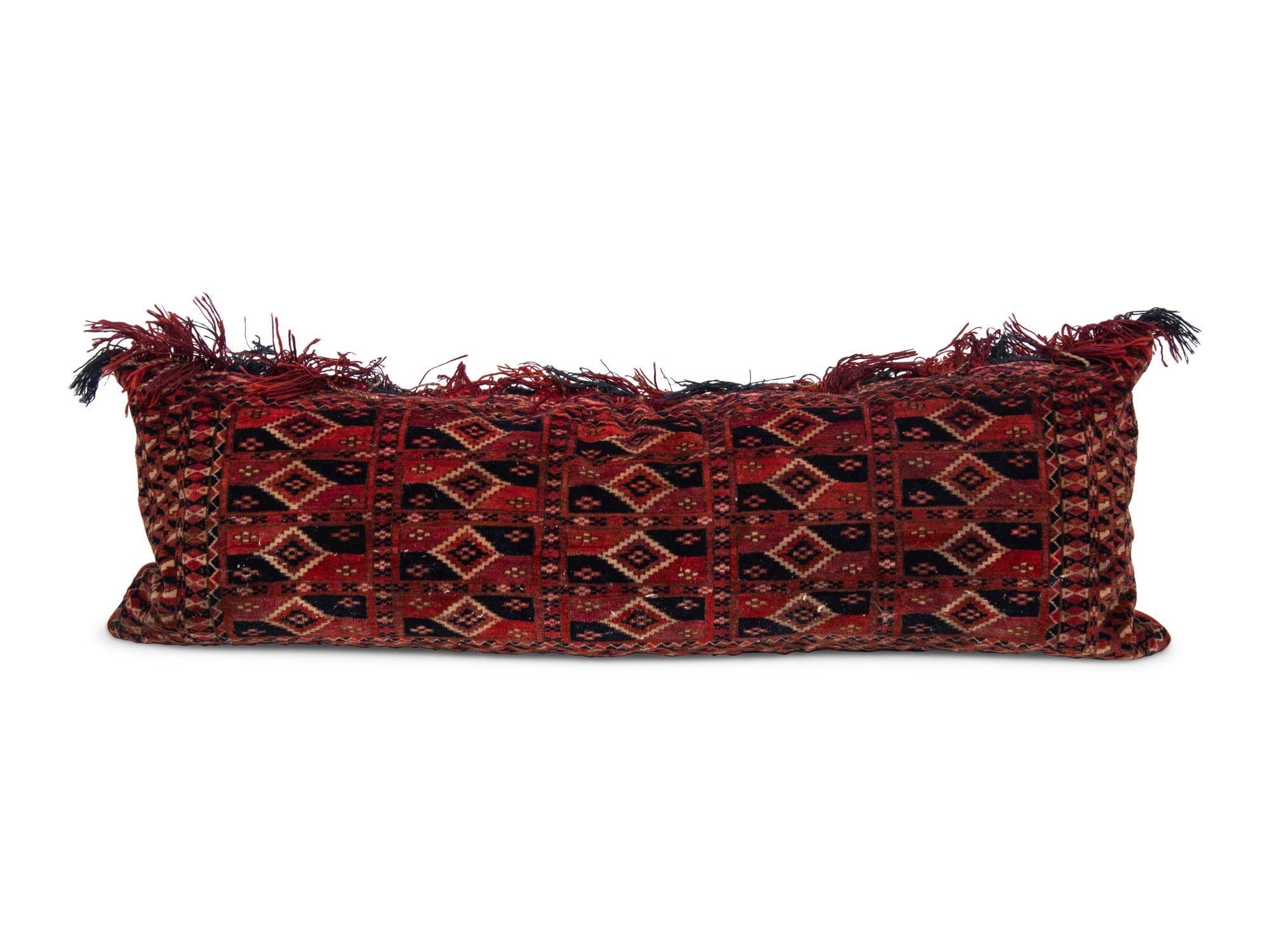A Group of Seven Kilim Upholstered Pillows