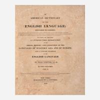 [Literature] Webster, Noah An American Dictionary of the English Language...