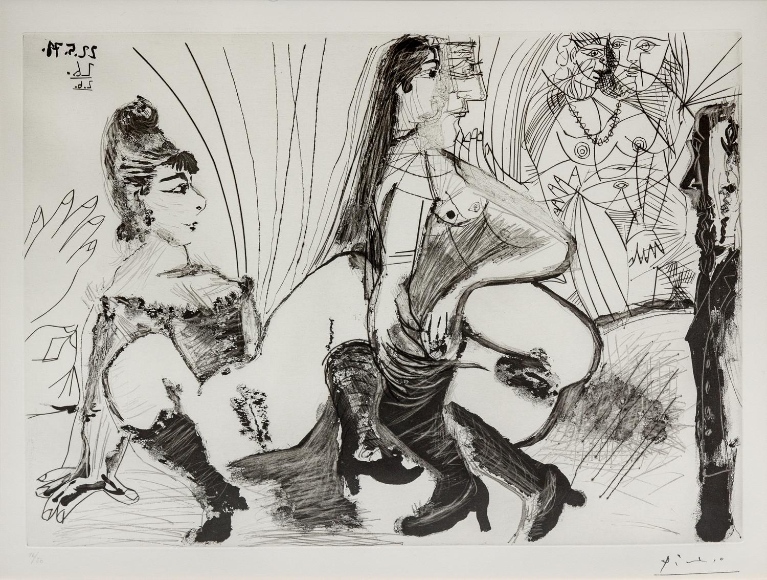 Degas paie et s'en va. Les filles ne sont pas tendres, from 156 Series