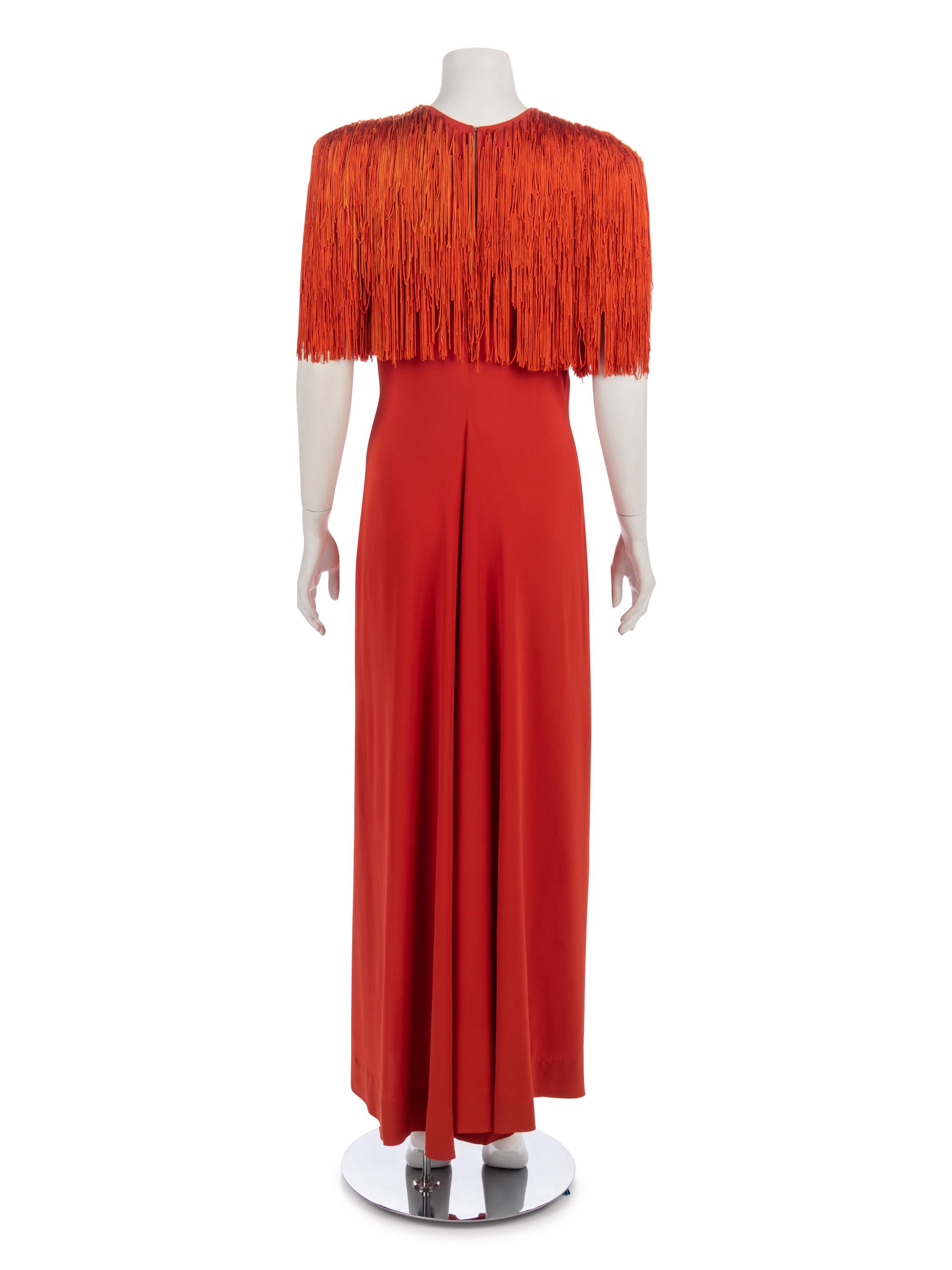 Teal-Traina Evening Dress, 1940s