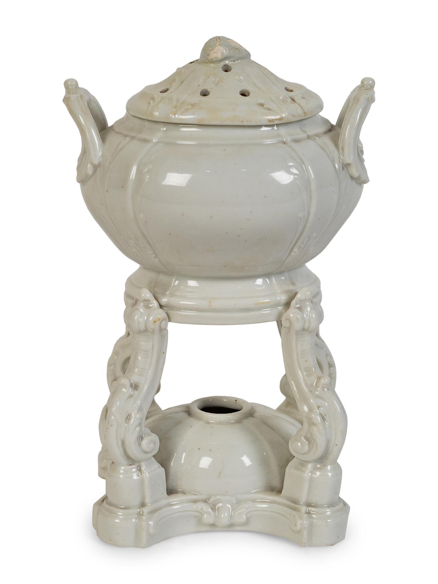 A German Porcelain Pastille Burner