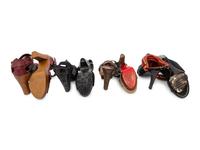 Four Pairs of Shoes by Chloé, Stella McCartney, Christian Louboutin, and Dries van Noten