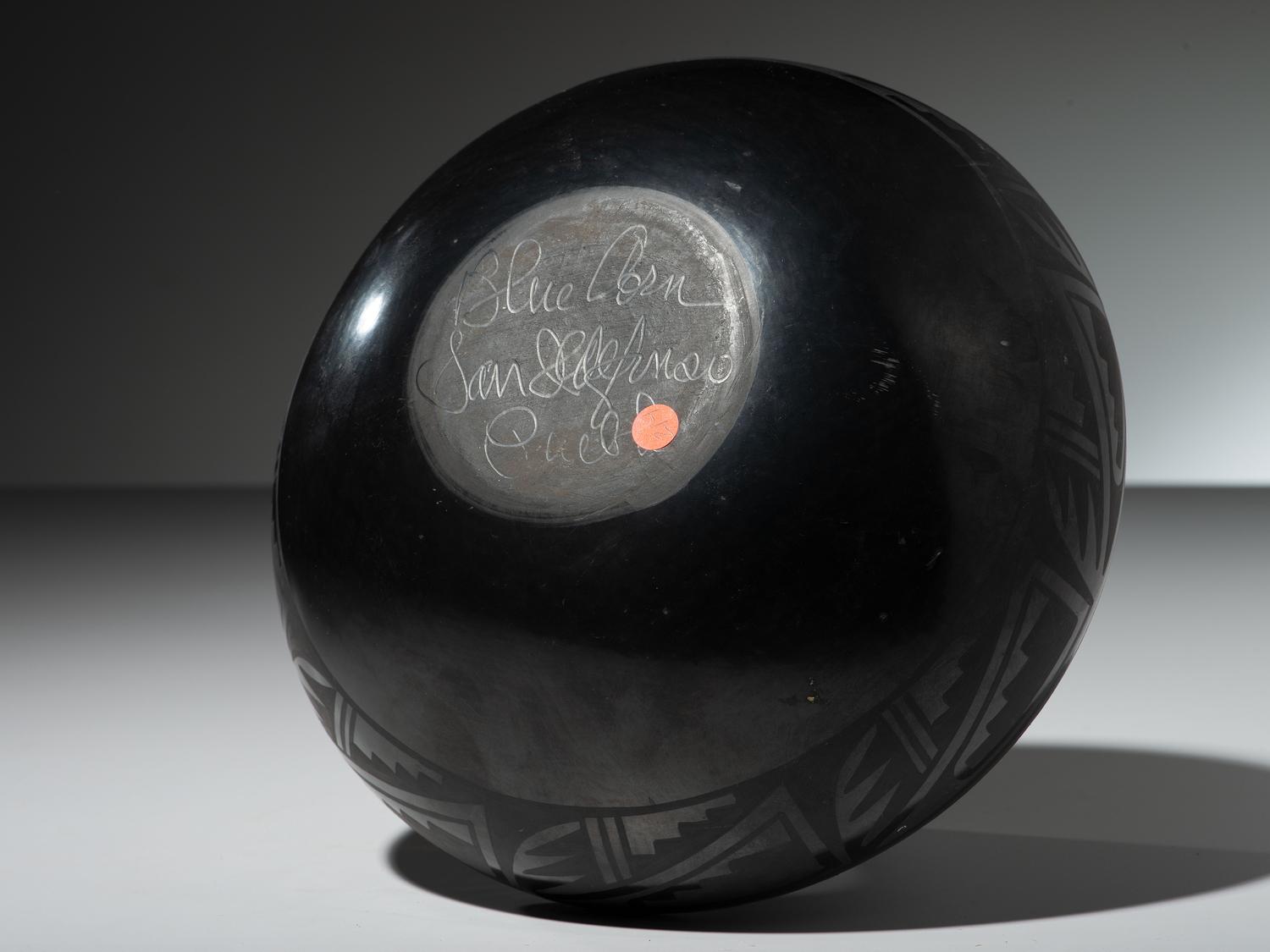 Blackware Pottery Jar