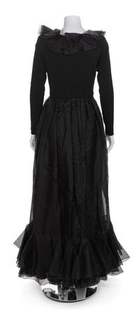 A Bob Mackie and Ray Aghayan Black Gown, 1980-90s