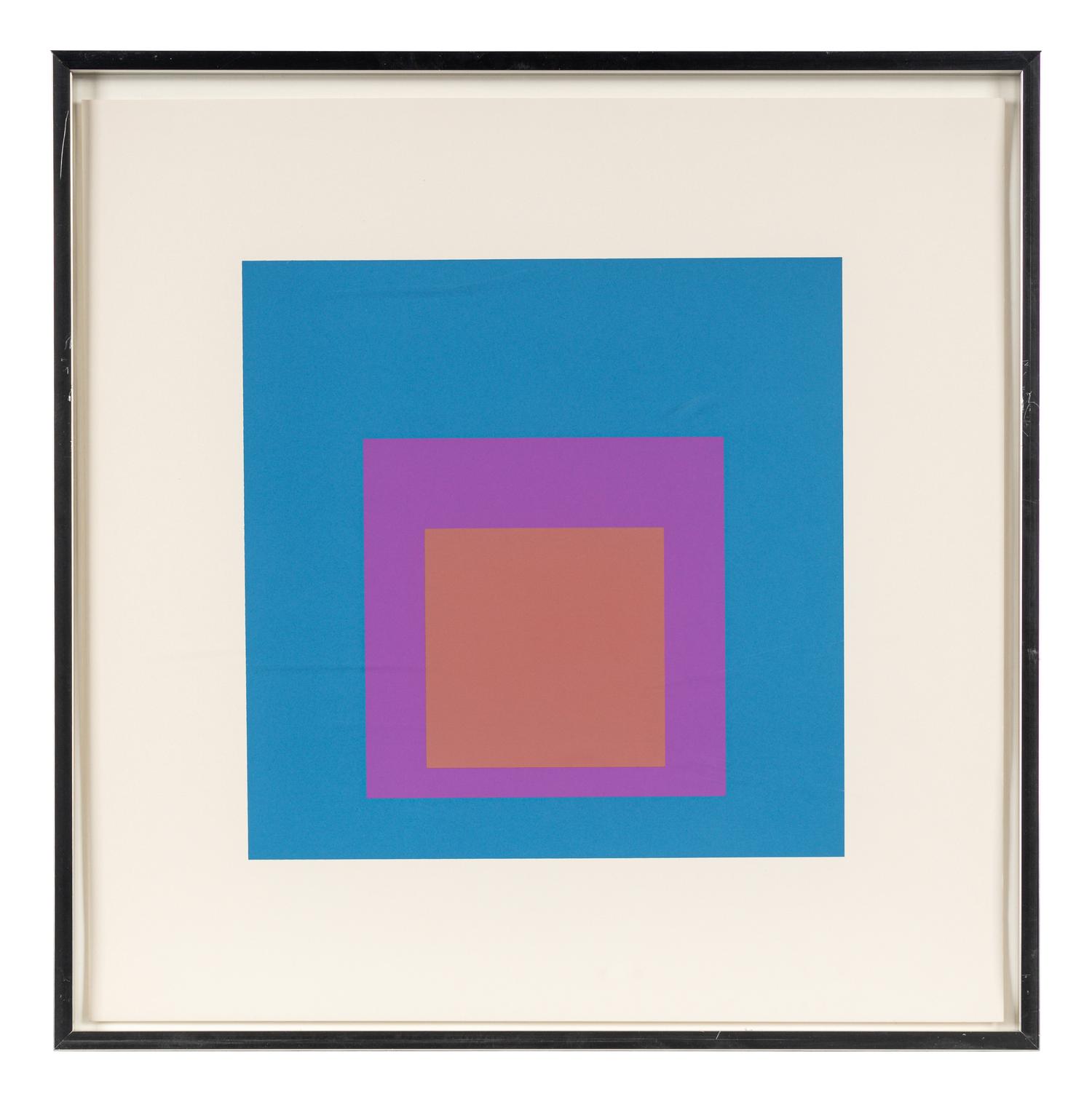 Homage to the Square (a group of nine from the portfolio of ten)