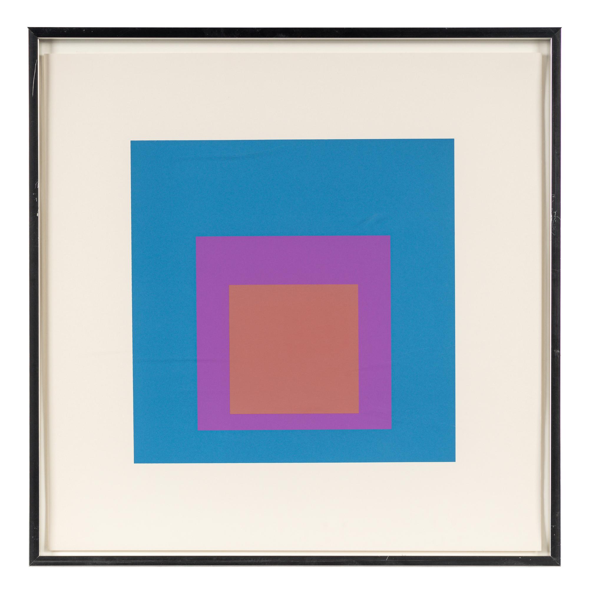 Homage to the Square (a group of nine from the portfolio of ten)