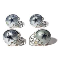 A Collection of Dallas Cowboys Hall of Fame Signed Autograph Mini Helmets