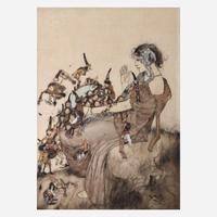 Gustaf Tenggren (American, 1896-1970) Illustration from D'Aulnoy's Fairy Tales