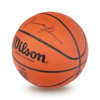 A Michael Jordan Signed Autograph Wilson Basketball (Beckett Authentication Services Letter BAS Certified),