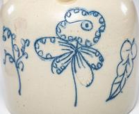 A Cobalt Decorated 'Bird' Stoneware Harvest or Field Jug Attributed to Wingerter Pottery