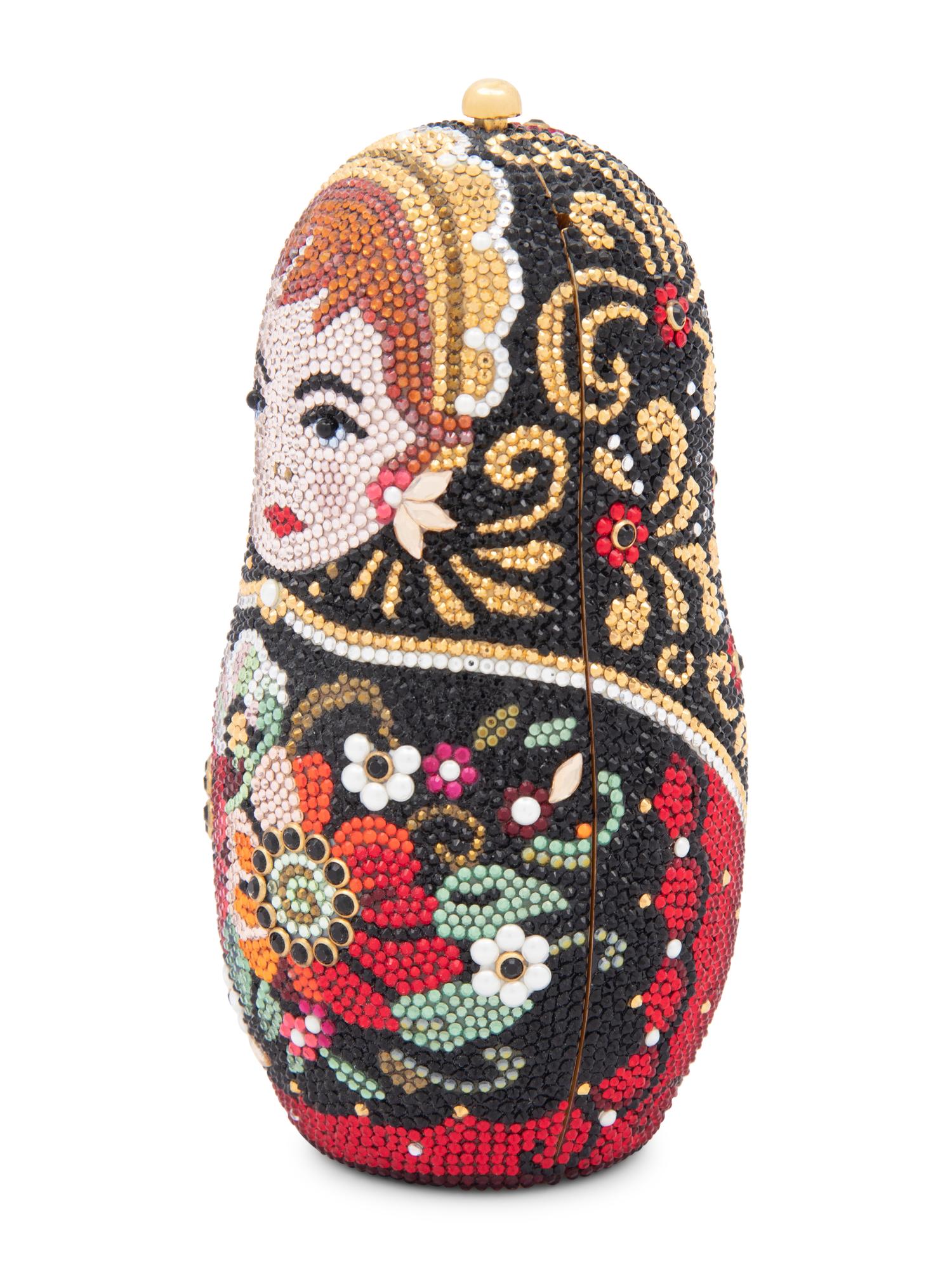Judith Leiber Collector's Edition Nesting Doll Minaudière