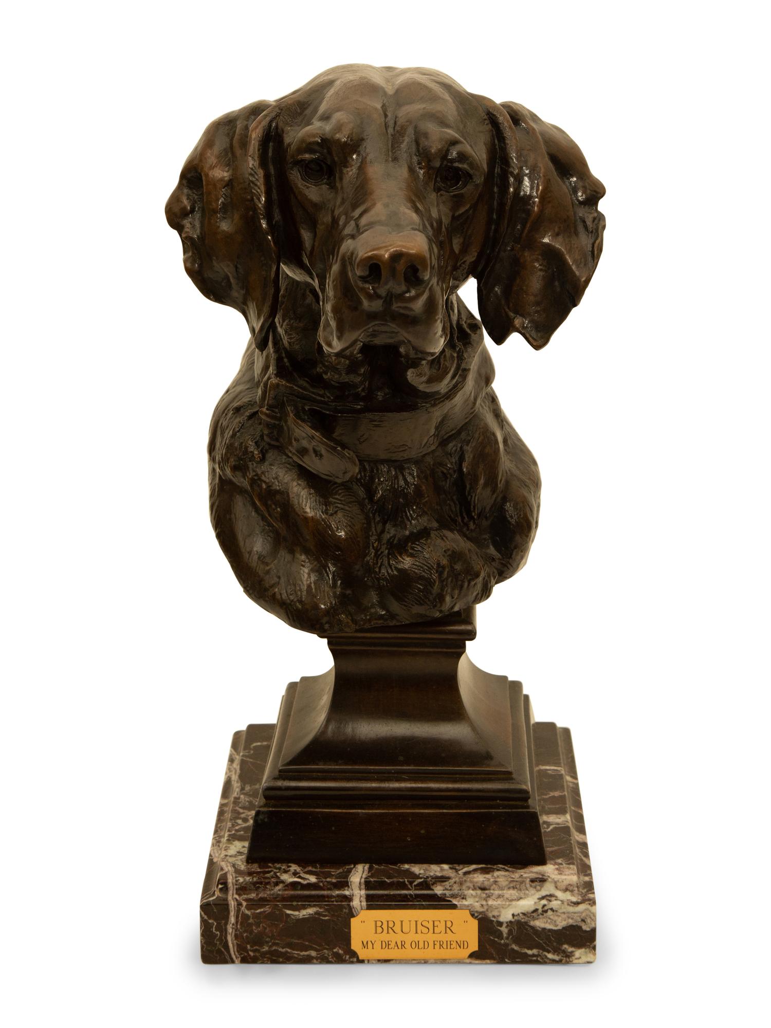 Portrait Head of a Hound
