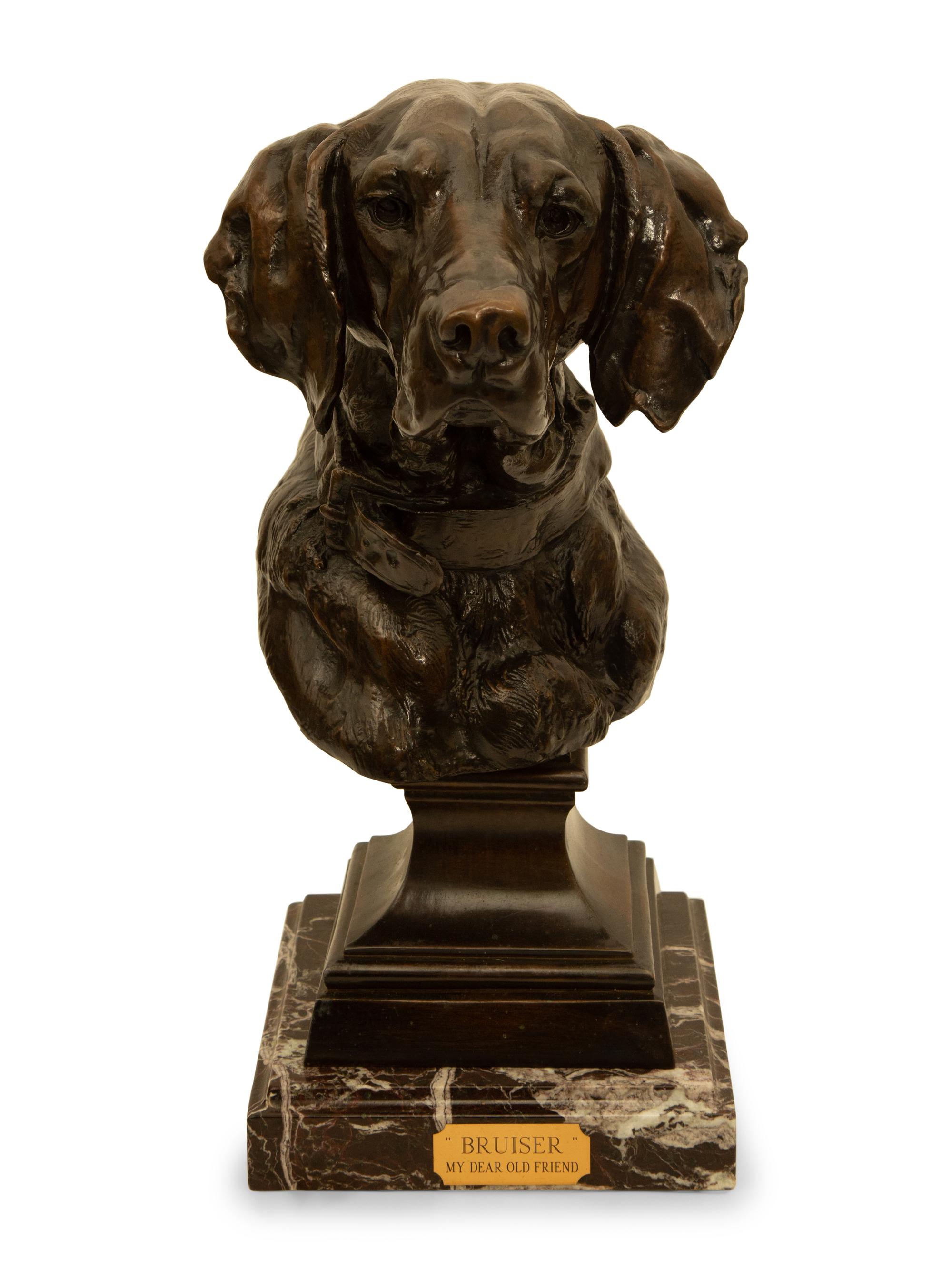 Portrait Head of a Hound