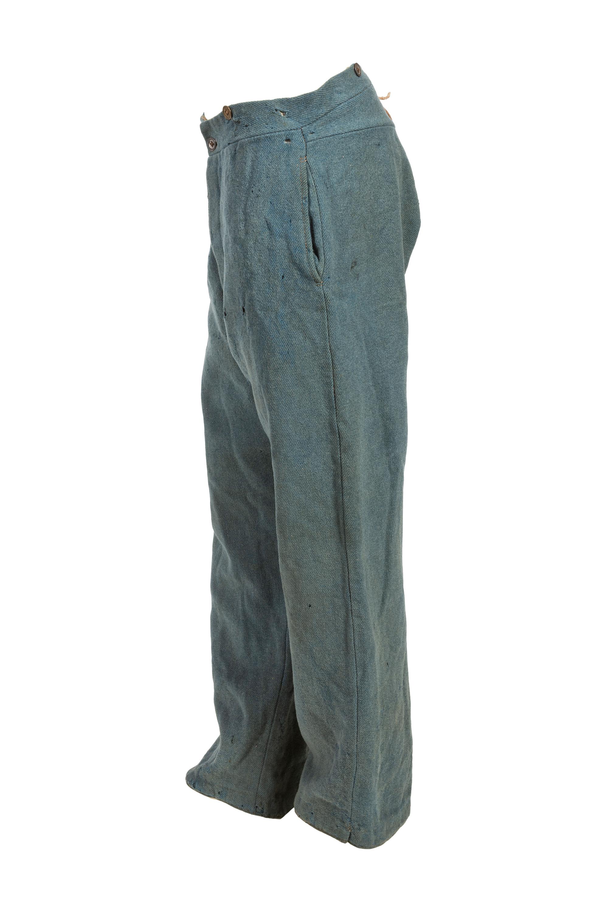 [CIVIL WAR - UNIFORMS & ACCOUTREMENTS]. Federal issue enlisted trousers.