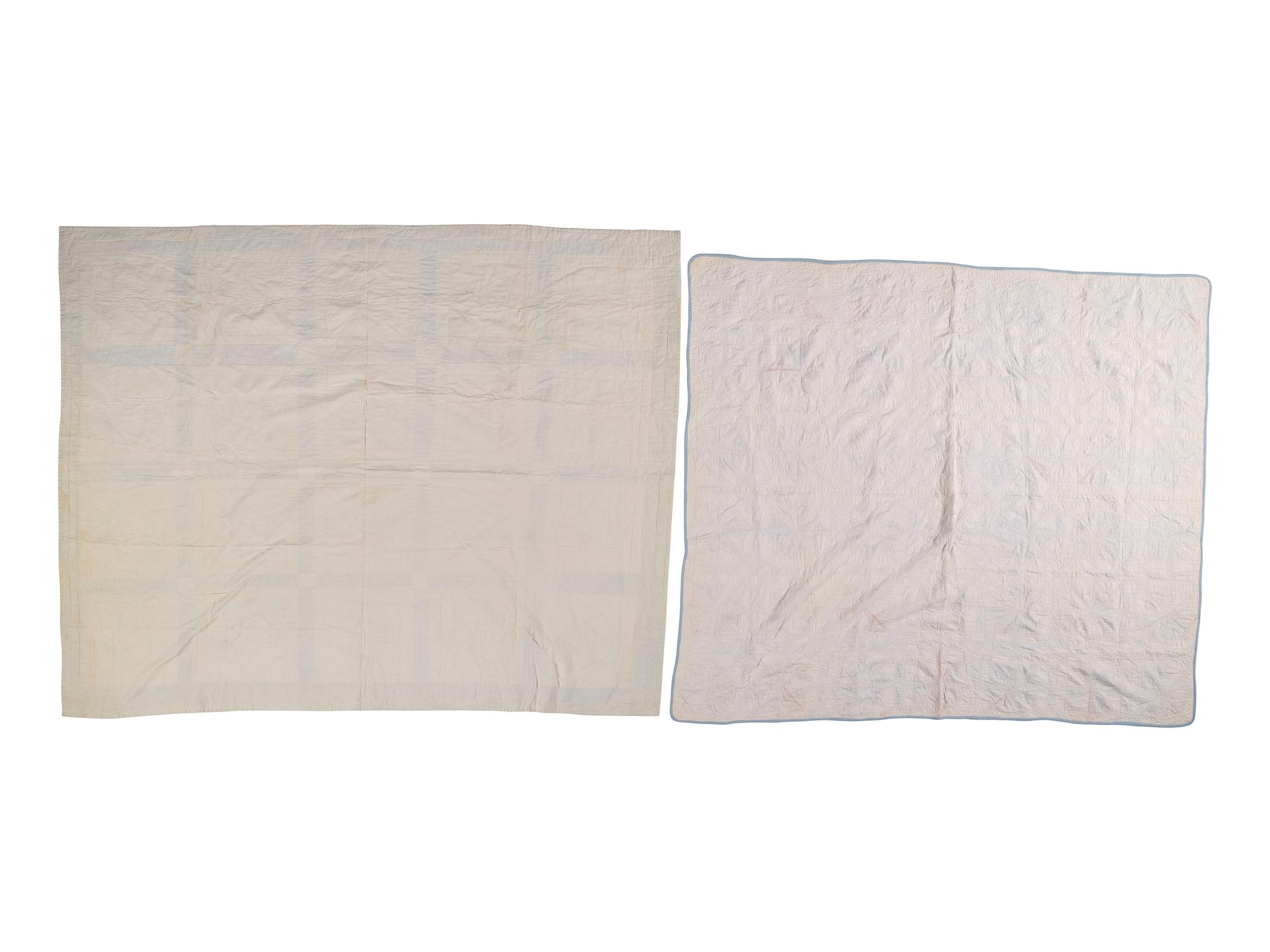 Three Pieced Cotton Quilts