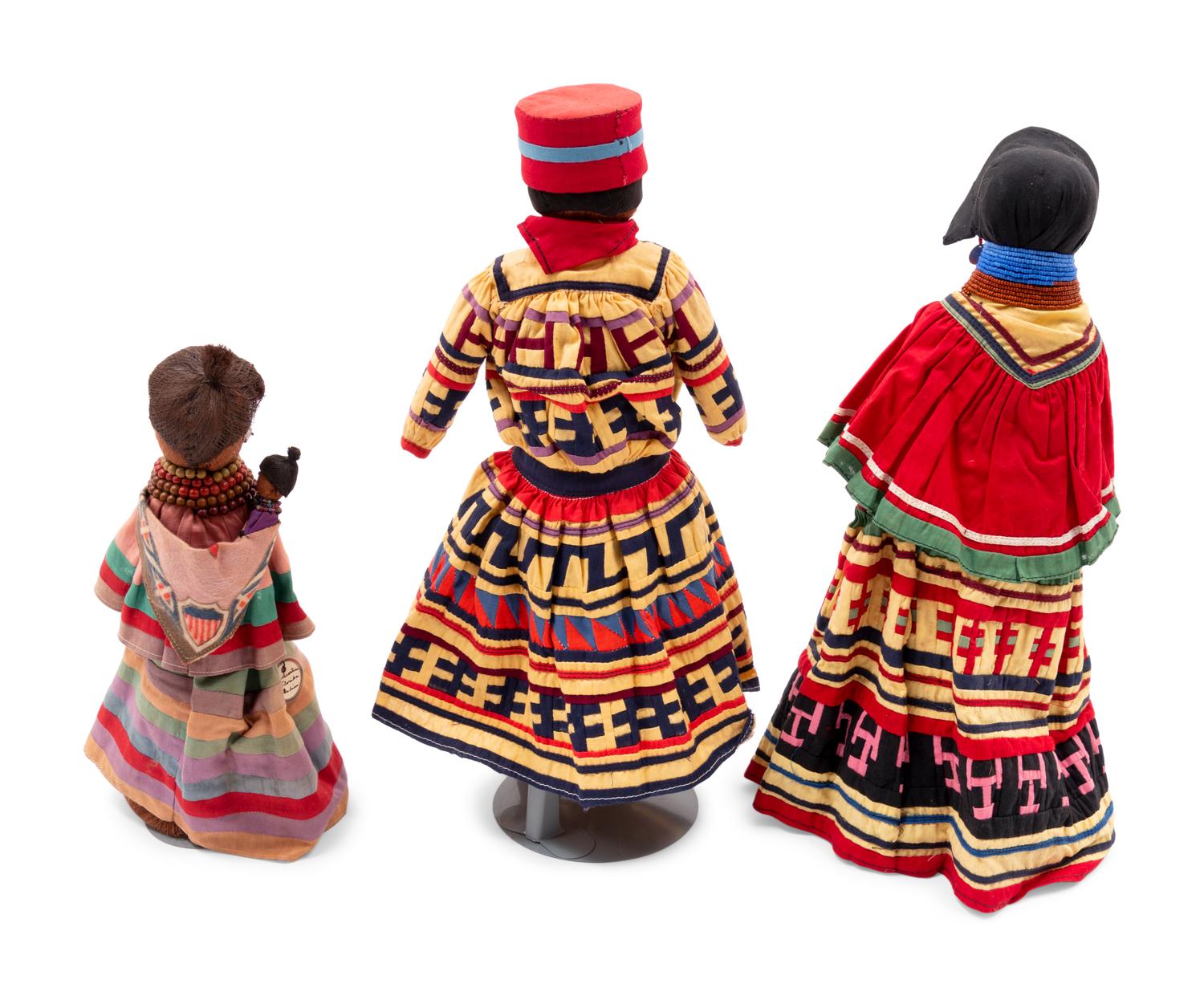 Seminole Doll Family