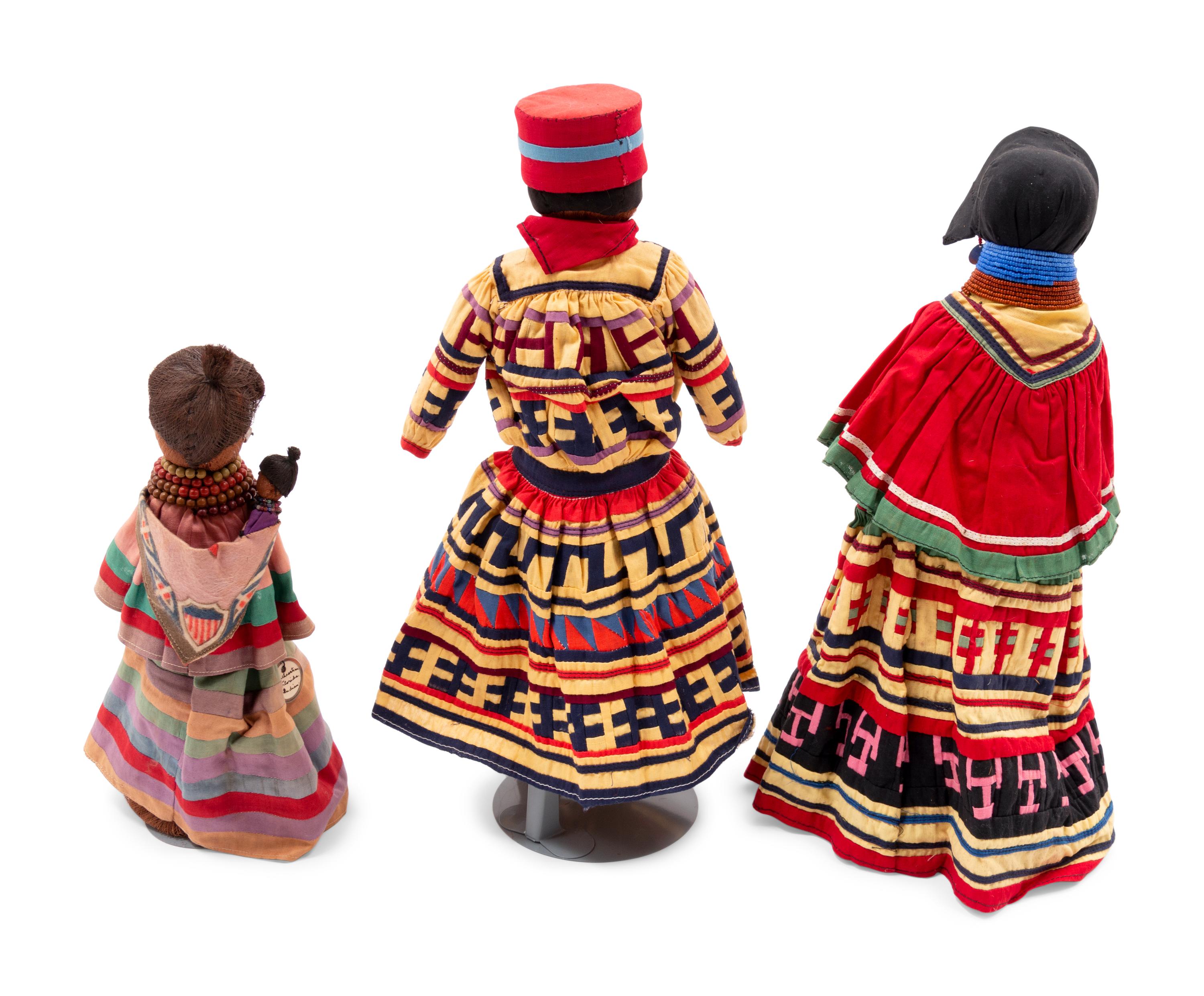 Seminole Doll Family