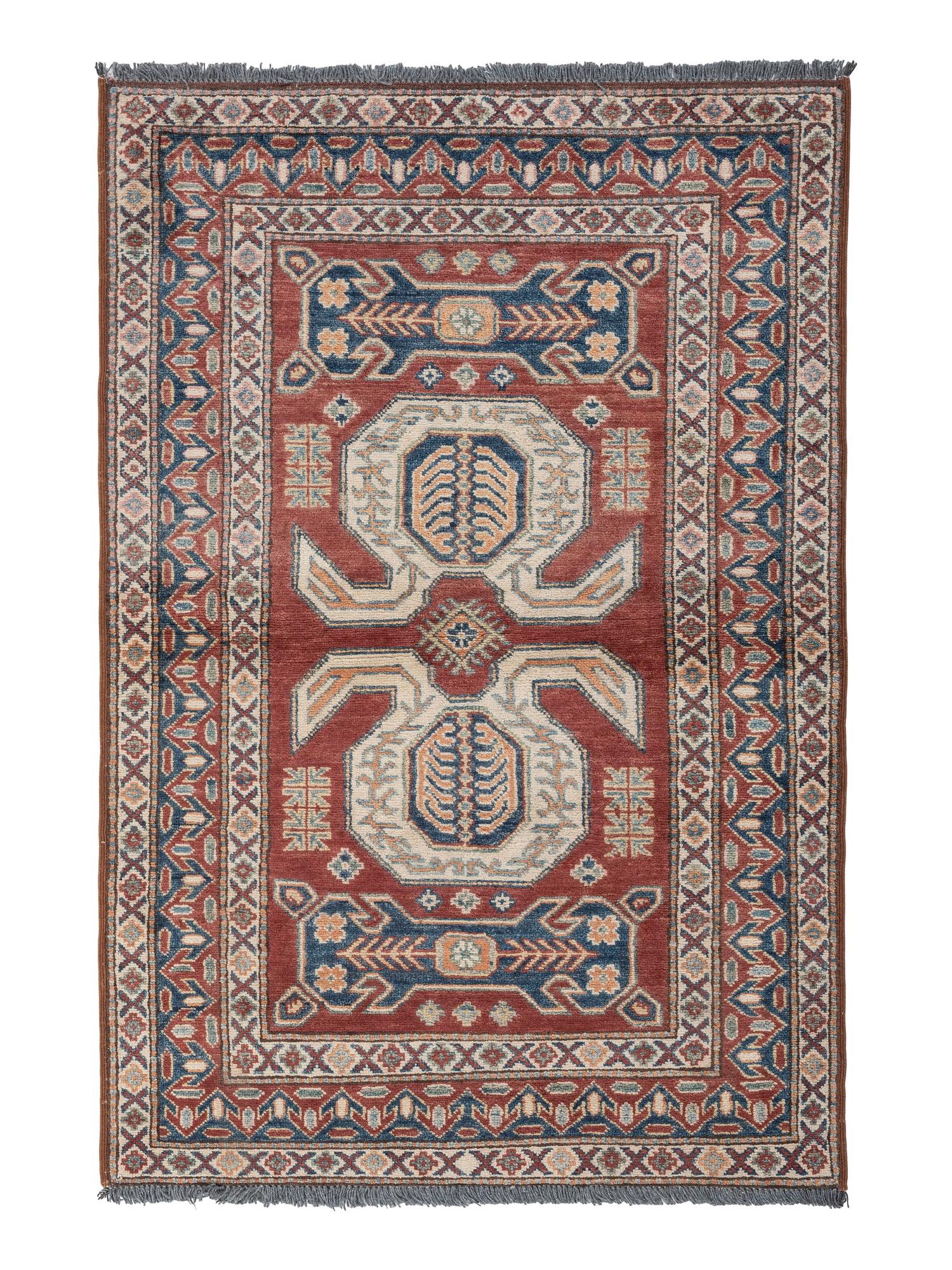A Cloudband Kazak Rug