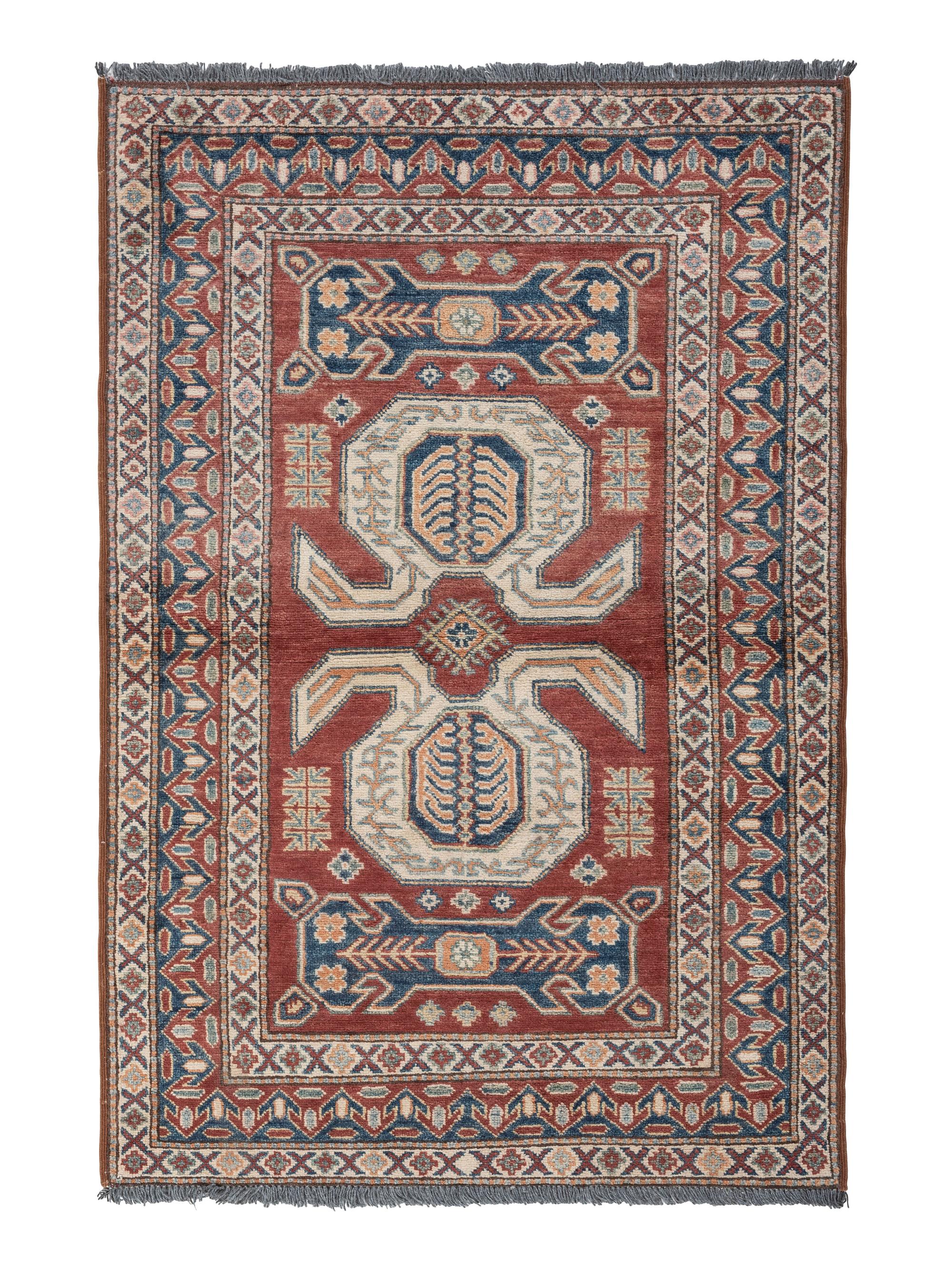 A Cloudband Kazak Rug
