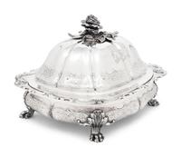 A Paul Storr Silver George IV Covered Vegetable Dish