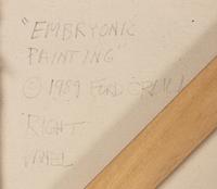 Embryonic Painting (diptych)