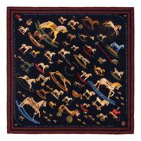 Two Hermès 90cm Silk Scarf, Carré