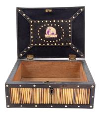 A Victorian Quill Box