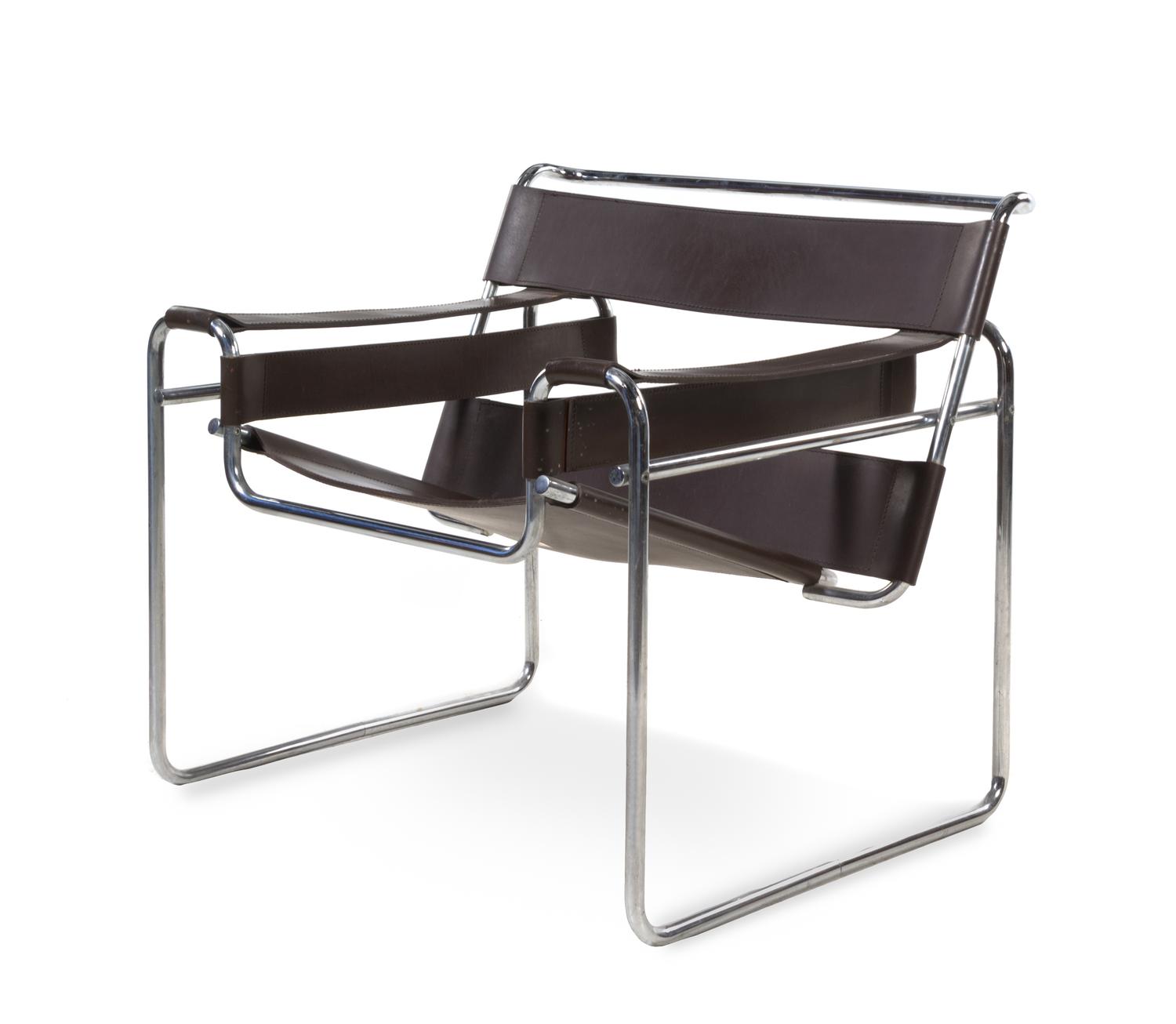 Marcel Breuer (Hungarian, 1902-1981), GAVINA, Wassily chair