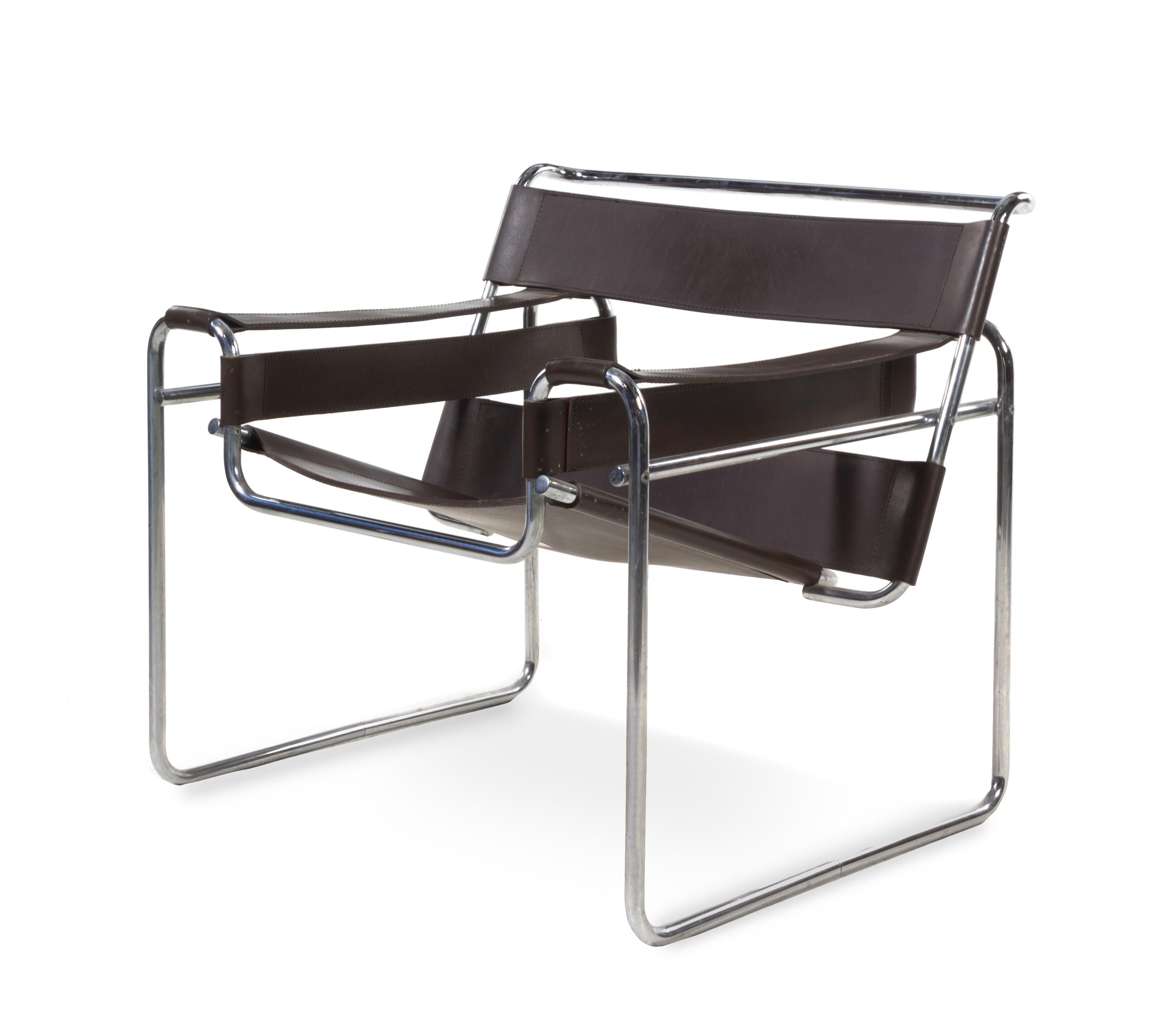 Marcel Breuer (Hungarian, 1902-1981), GAVINA, Wassily chair