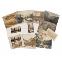 Fiske, George (1835-1918). A large archive of albumen photographs depicting various landmarks of the Yosemite Valley.