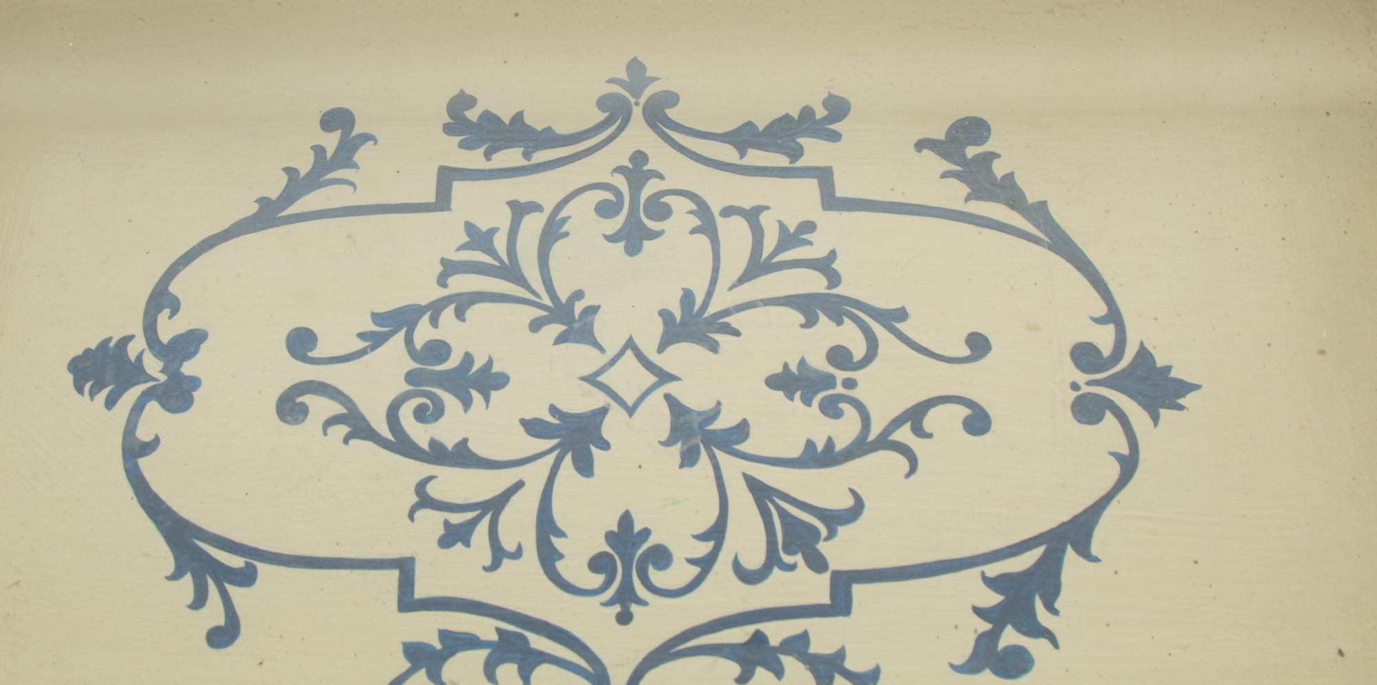 A Pair of French Provincial Style White Painted Vitrine Tables