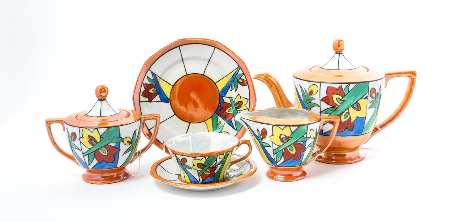 A Japanese Porcelain Tea Service Height of teapot 7 inches. — TASHIRO SHOTEN LTD.