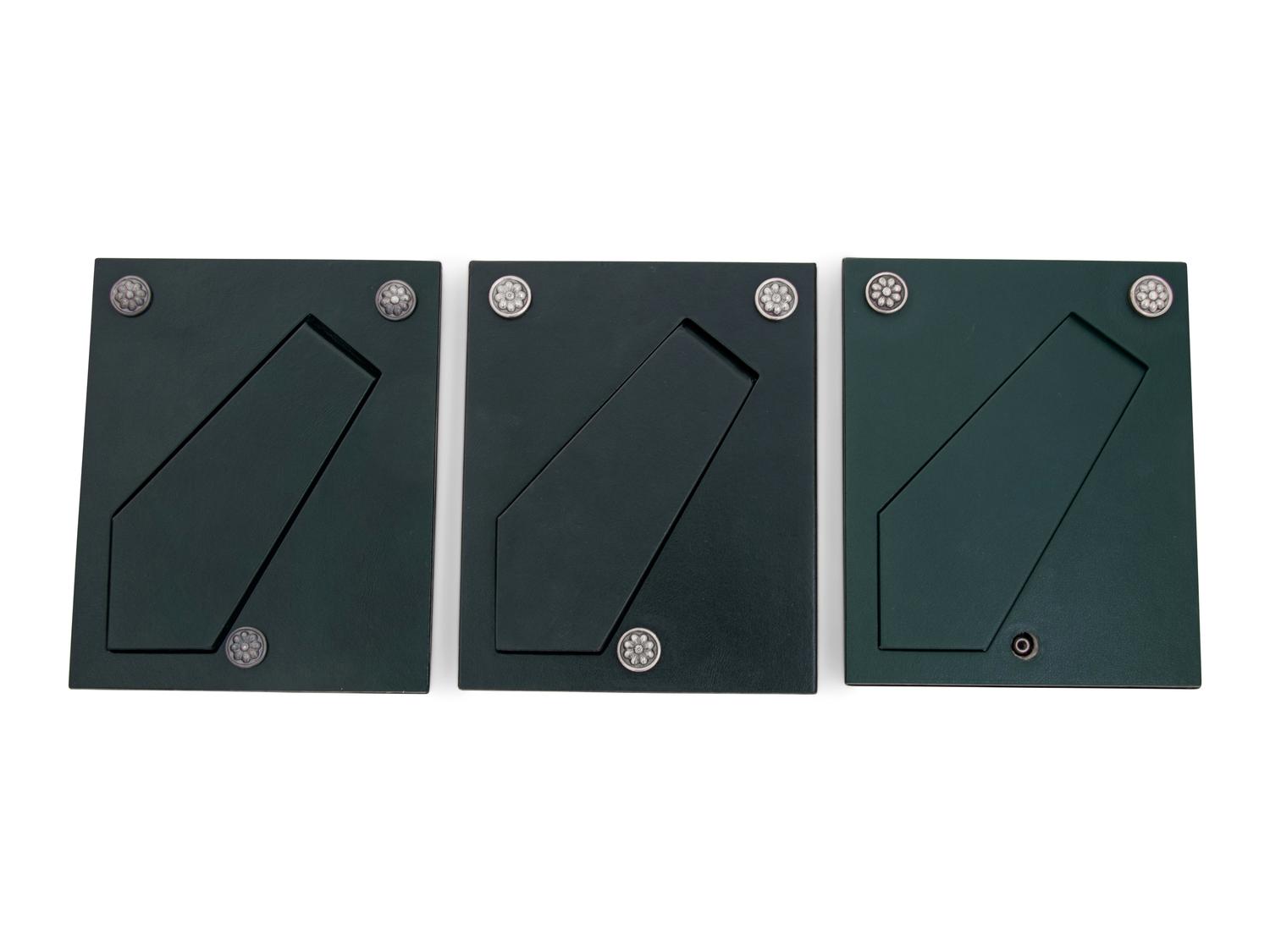 A Set of Three Buccellati Silver Picture Frames