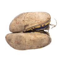 Sioux Beaded Hide Moccasins