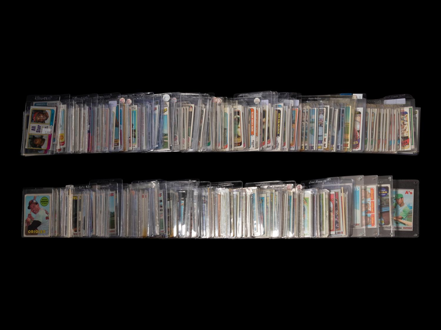 A Shoebox Collection of 1950s-70s Hall of Fame and Notable Baseball Cards