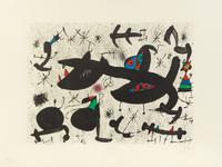 Joan Miró, (Spanish, 1893-1983), Untitled (pl. 10 from Homenatge a Joan Prats), 1971