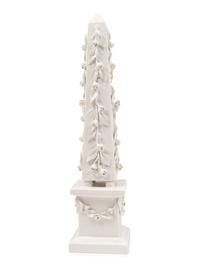 Three Ceramic Obelisks