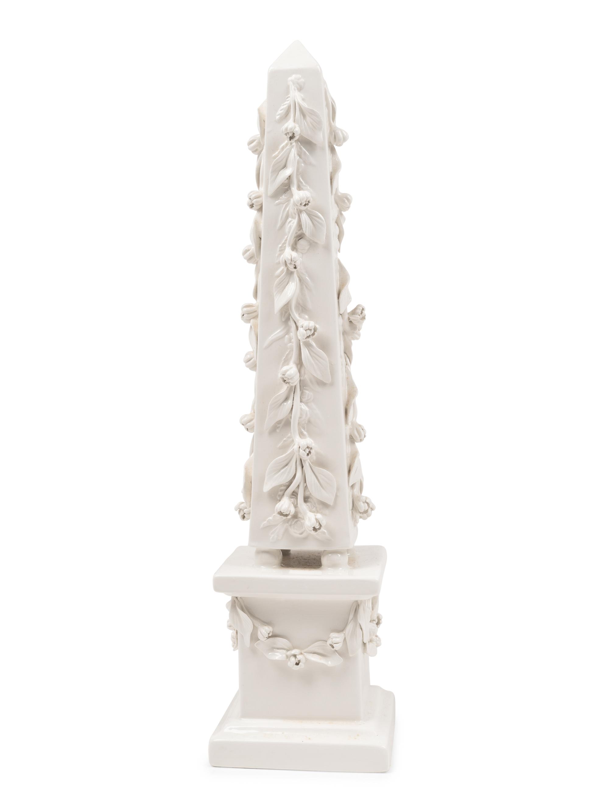 Three Ceramic Obelisks